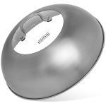 Small Yosukata 34cm Wok en Acier au Carbone Bleu (Fond Plat, Pré-Assaisonnés) + Couvercle de Poêle Wok en Acier 32,5cm Pour Wok de 34cm