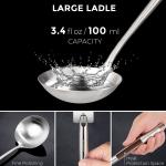 Small Yosukata Black Carbon Steel Wok 13,5-inch+Spatula and Ladle Set